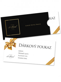 Poukázka na služby v...