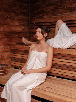 Privátní sauna pro dva na...