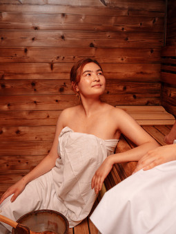 Privátní sauna pro dva na...