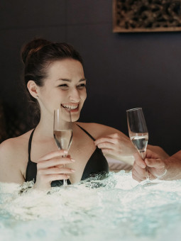 Privátní whirlpool pro dva...