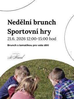 Brunch 21.6. - děti 4-12...